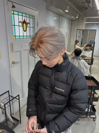カラー メンズ 福岡美容師 SOUTAのヘアスタイル