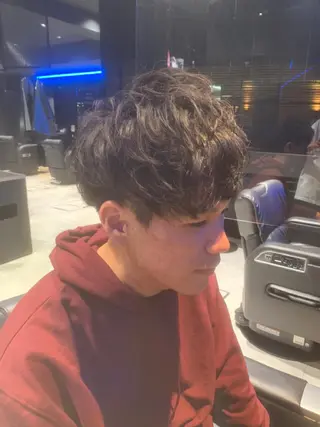 ショート 阿部 春道のヘアスタイル
