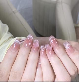 ネイル By moonネイル 🌷ワンホン/韓国風のネイルデザイン