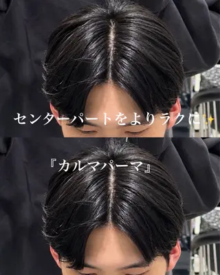 ショート パーマ メンズ 🎸men's🎸 毛流れパーマ/renのヘアスタイル