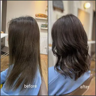 セミロング kokua hair design/大西のヘアスタイル