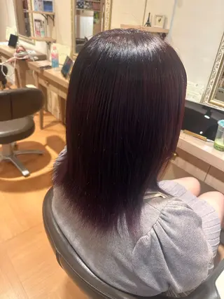ミディアム 【yuni】 コタロウのヘアスタイル
