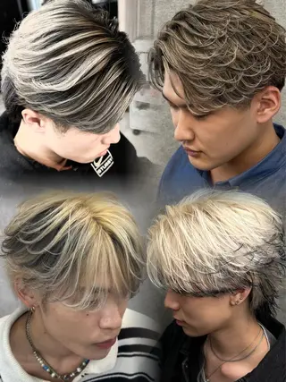カラー パーマ メンズ 札幌メンズ指名 No. 1/光👑のヘアスタイル