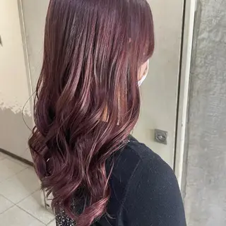 ミディアム カラー 吉村 夏椰のヘアスタイル