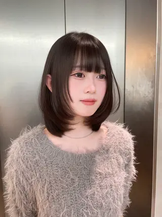 ショート nao 艶カラー🌙* :ﾟのヘアスタイル