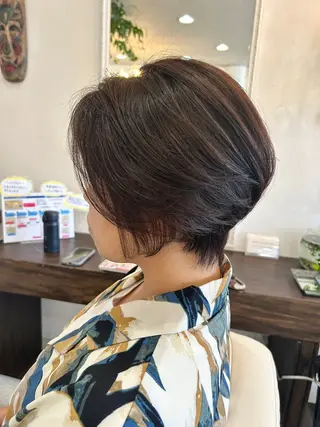 ショート カラー 大川 真矢のヘアスタイル