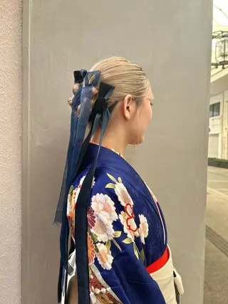 ミディアム ヘアアレンジ yoro /ミホのヘアスタイル
