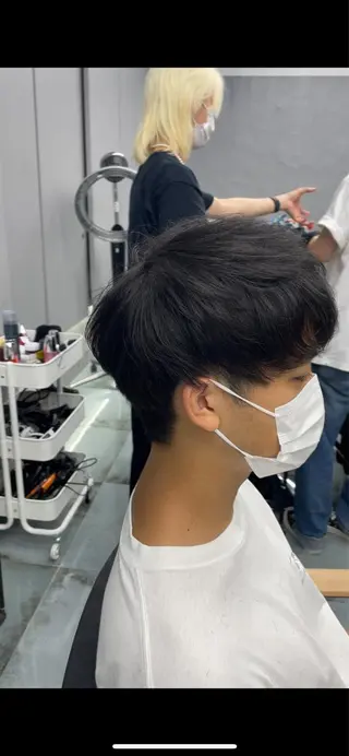 ショート カラー パーマ メンズ 🍃メンズヘア🍃 セヤシュウヘイのヘアスタイル