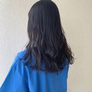 ロング kiyono ⭐︎ダブルカラーのヘアスタイル