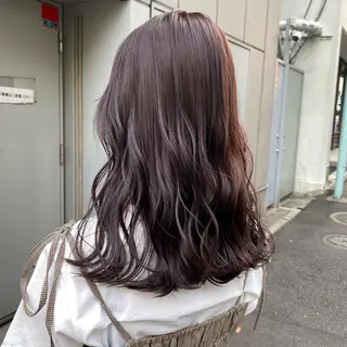 ミディアム カラー ハッシュカット/レイ ヤーカットArataのヘアスタイル