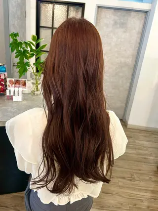 ロング カラー ブリーチ/ヘアセット 🪞🌙minamiのヘアスタイル