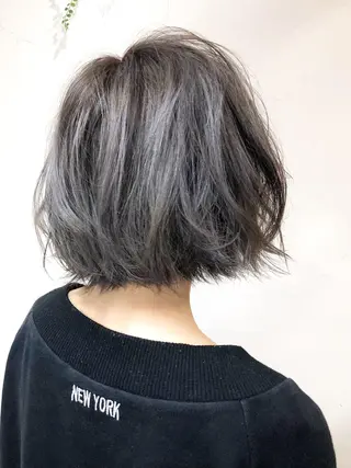 ショート カラー ヘアアレンジ 小松 郁斗のヘアスタイル