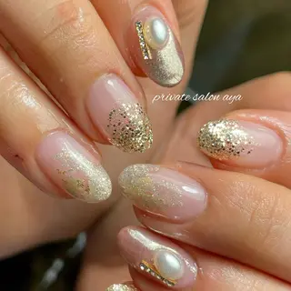 ミディアム ネイル richeri beautyのネイルデザイン