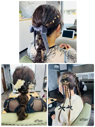 ヘアアレンジ 〜tiehair 小幡のヘアスタイル