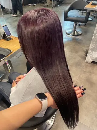 ロング ヘアアレンジ 🫧ハイトーン/ 髪質改善/ヒナタ🫧のヘアスタイル