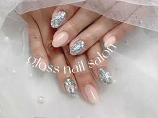 ネイル アヤカ☘️Gloss nailのネイルデザイン