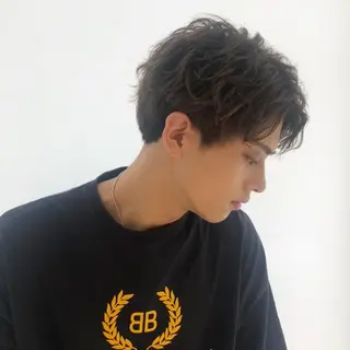 ミディアム カラー パーマ メンズ キッズ メンズ特化美容師 aiの眉毛・アイブロウイメージ