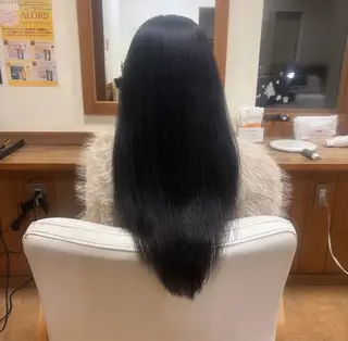 カラー Beam 深澤のヘアスタイル