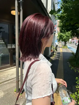 カラー ORe'S HAIR BE　GLaDまなみのヘアスタイル