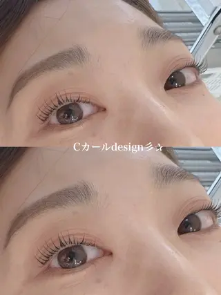 マツエク・マツパ Beautyeyel ash京都中央口店のマツエク・マツパデザイン