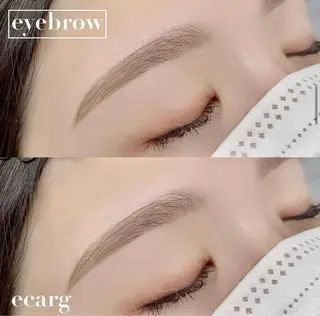 アイブロウ 🫧ecarg川崎 shuri🫧のマツエク・マツパデザイン