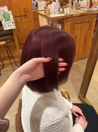 ショート カラー 横浜/金沢文庫/ はらだみさきのヘアスタイル