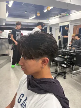 カラー パーマ メンズ 【横浜1似合わせ 職人】昇陽のヘアスタイル