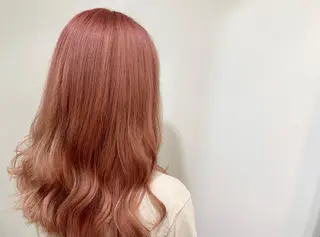 ロング カラー あべ ゆうかのヘアスタイル