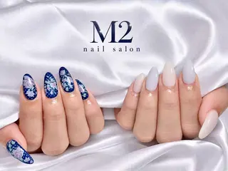 ネイル 長さだし専門店 M2　rikaのネイルデザイン