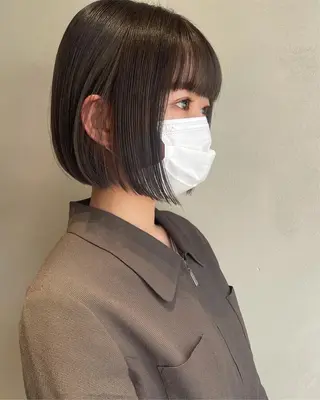 ミディアム yajima Moemiのヘアスタイル