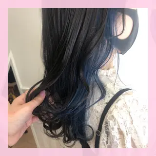 セミロング カラー 🍒前川 🍒のヘアスタイル