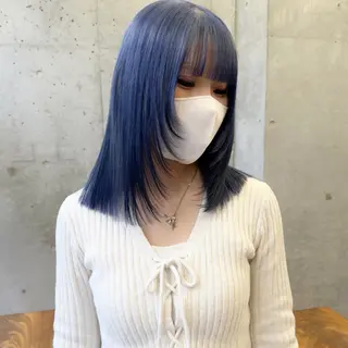 ミディアム カラー ボブ×柔らかいカラー 🌷misaki𓍼のヘアスタイル