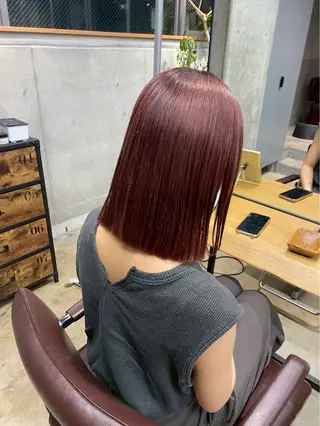 セミロング 🩰✨ワンカラー nanako✨🩰のヘアスタイル