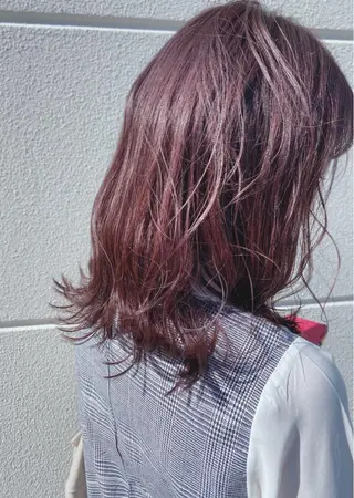 カラー 木元 瑛✂︎ボブのヘアスタイル