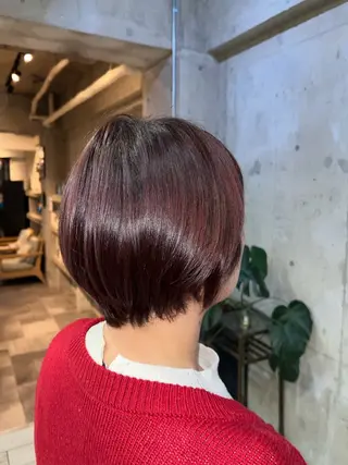ショート カラー momo /鍛冶屋町のヘアスタイル