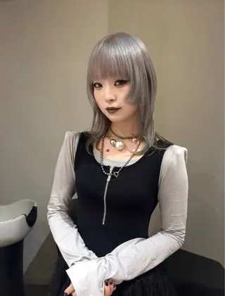 ロング カラー 大人な抜け感レイヤー remi🖤のヘアスタイル