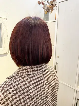 ショート カラー 👑銀座ショート/ 絶壁補正/金子涼👑のヘアスタイル