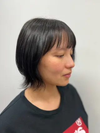ショート カラー 産休の為お休みです! 小島凜のヘアスタイル