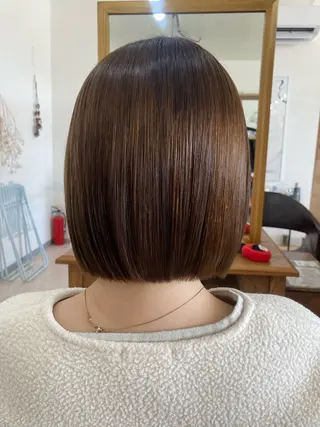 ショート カラー 河村 あいりのヘアスタイル