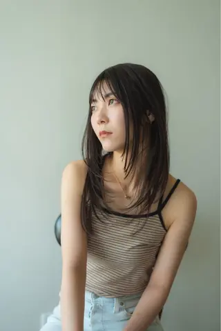 セミロング plus HAIR いずみのヘアスタイル