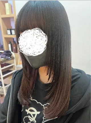 セミロング ✂︎HITOMI✂︎ 副店長のヘアスタイル