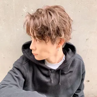 ショート メンズ ALLYS 中島史優のヘアスタイル