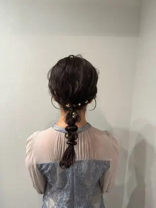 ロング ヘアアレンジ see. アズサのヘアスタイル