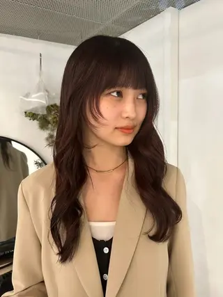 カラー かがやしづ ⭐️カラーモデルのヘアスタイル
