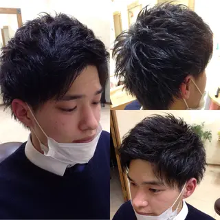 メンズ 飯盛 和樹のヘアスタイル