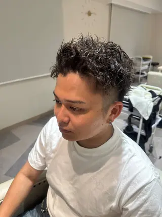 パーマ 梅田 怜のヘアスタイル