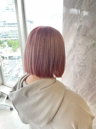ショート 🎗副店長/井上 竜 ブリーチ指名No.1のヘアスタイル