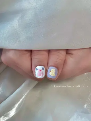 ネイル Lavender nail·中島公園のネイルデザイン