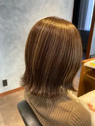ショート カラー IVERA二刀流⚔️ 横野圭⚔️のヘアスタイル