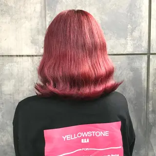 ミディアム カラー K-POP好き美容師 🇰🇷Kai.Yのヘアスタイル